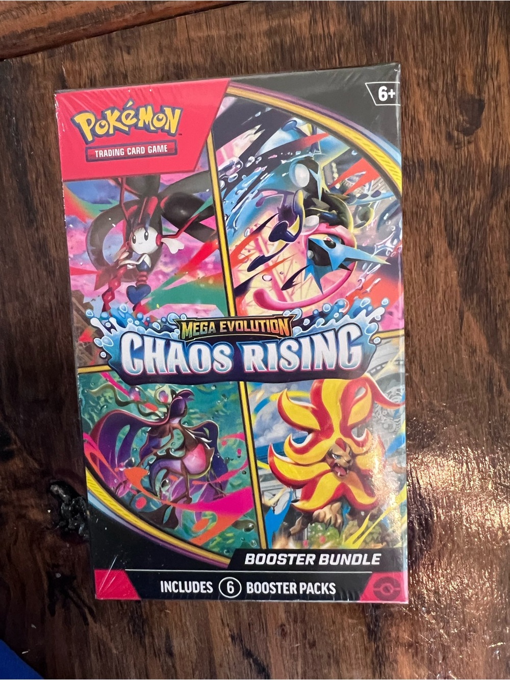 Authentic Sealed New in box Chaos Rising Booster Bundle 6 pack
